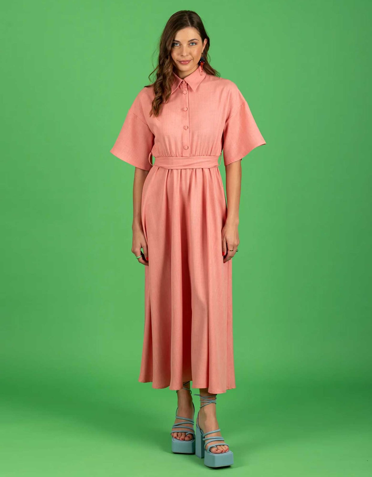 Chaton Corinna dress pink