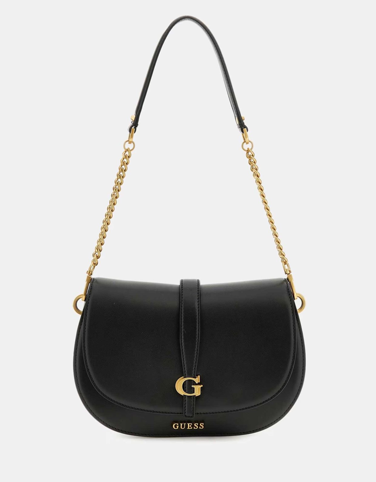 Guess Kuba flap bag black