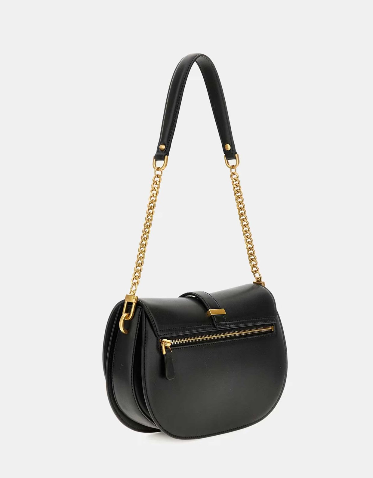 Guess Kuba flap bag black