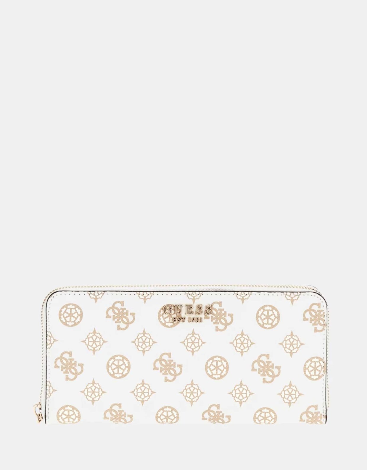 Guess Laurel slg maxi wallet white logo