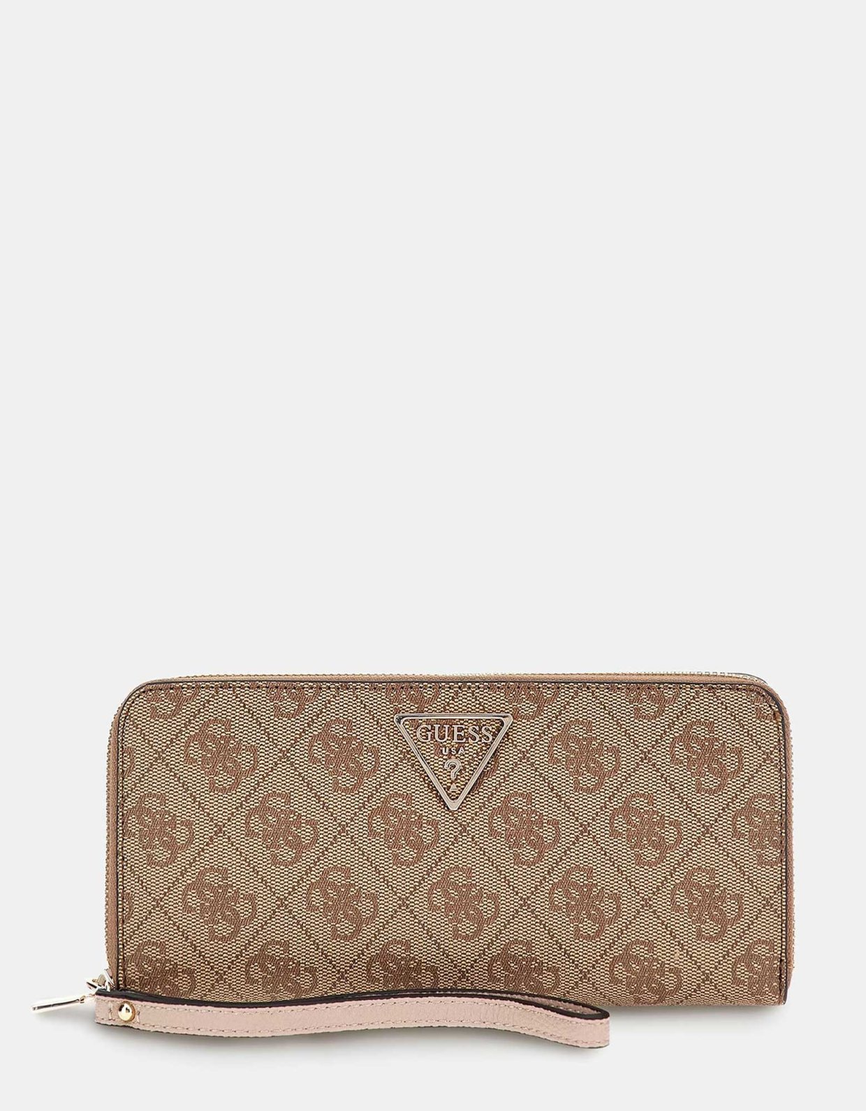 Guess Laurel wallet latte logo