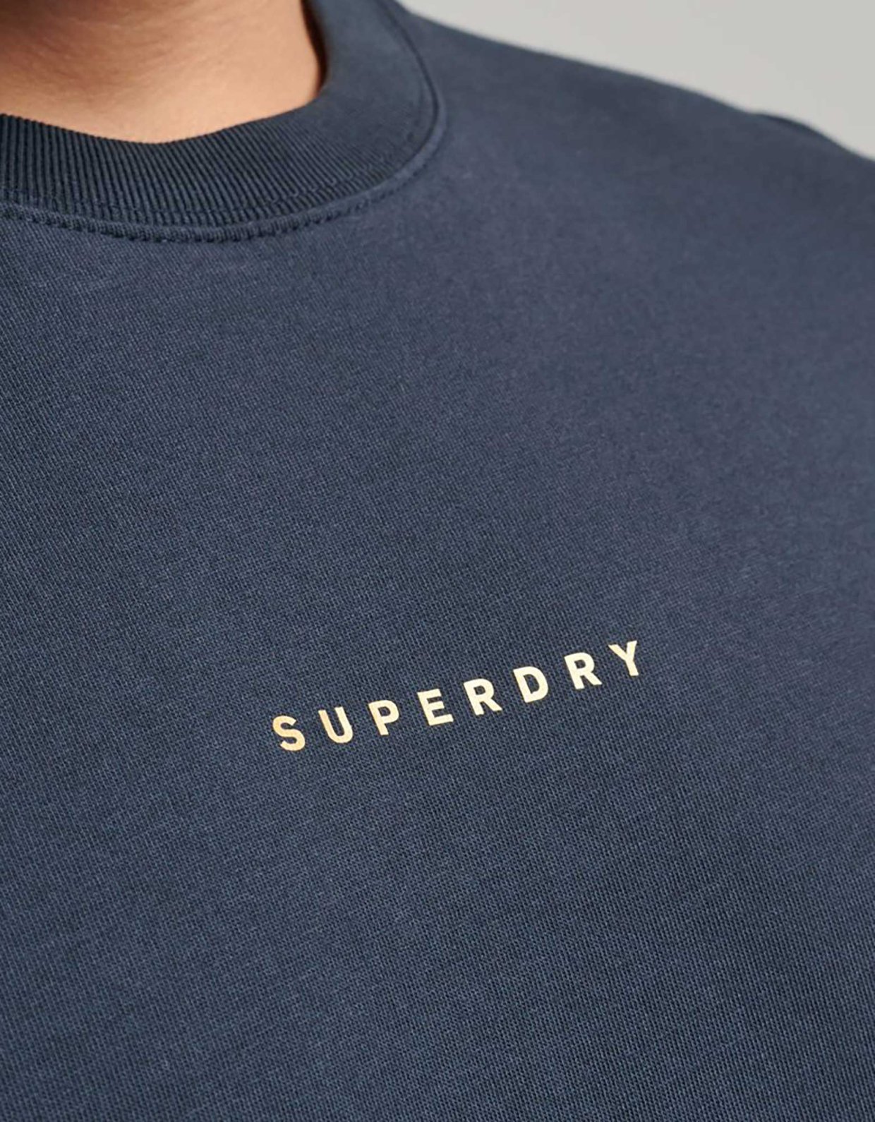 Superdry Code surplus logo tee blueberry