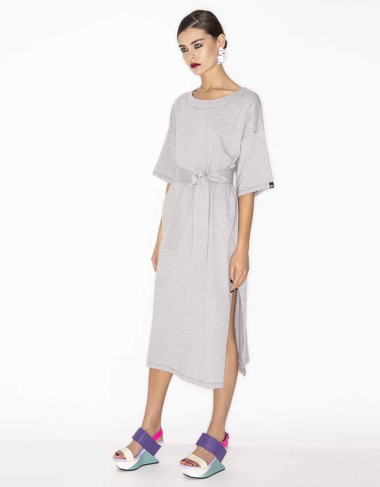 Peace & Chaos Zestful grey dress