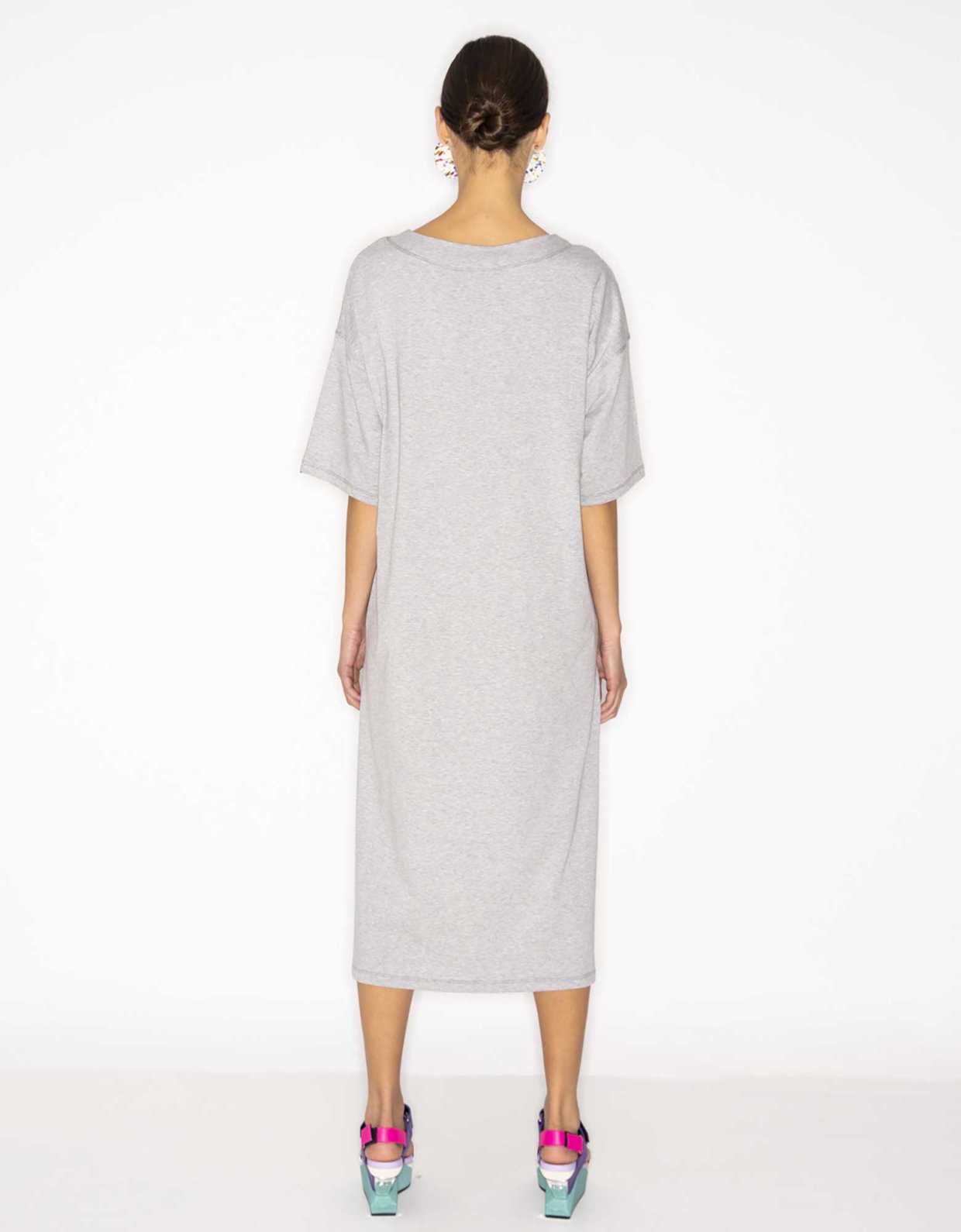 Peace & Chaos Zestful grey dress