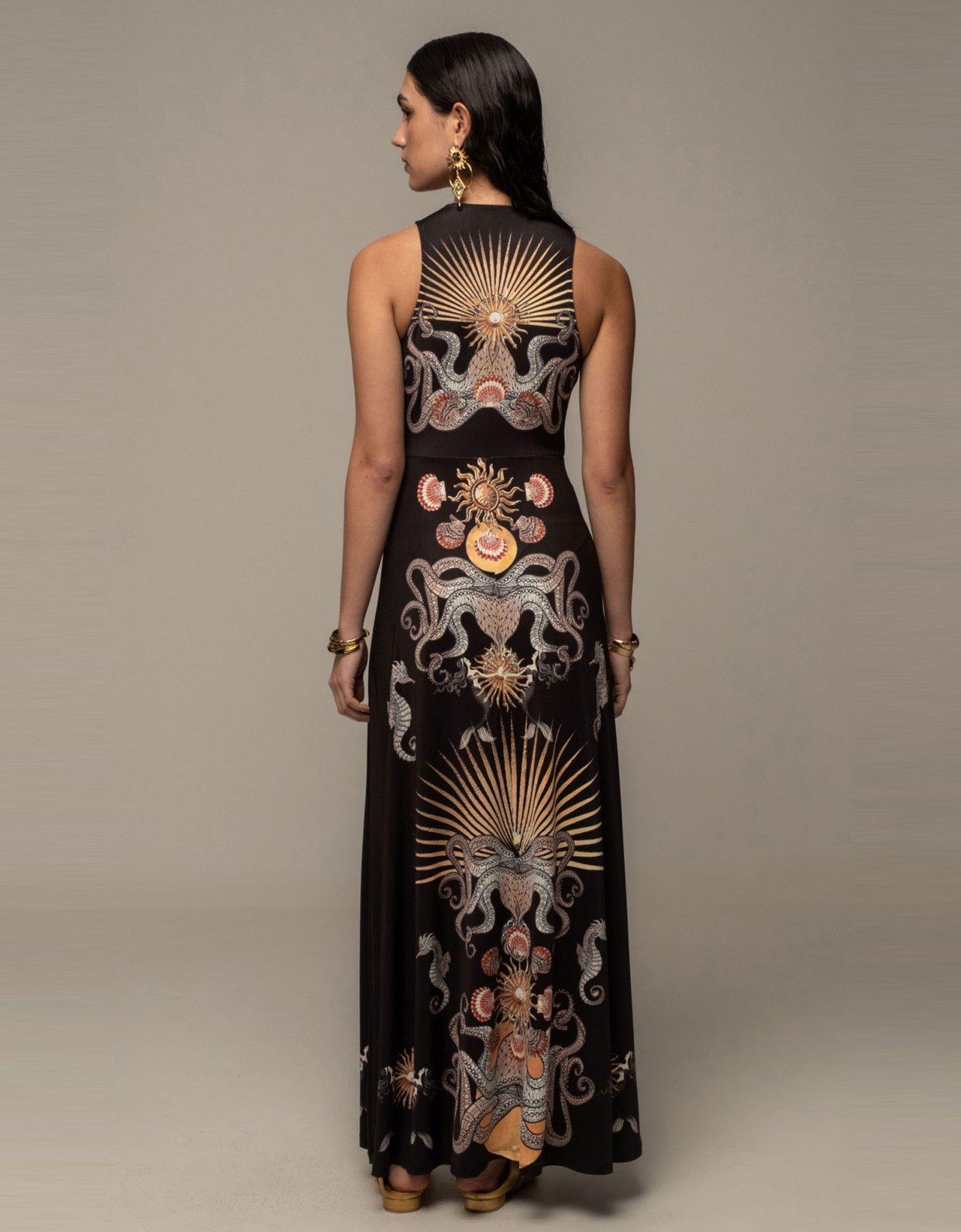 Peace and Chaos Abyss long dress