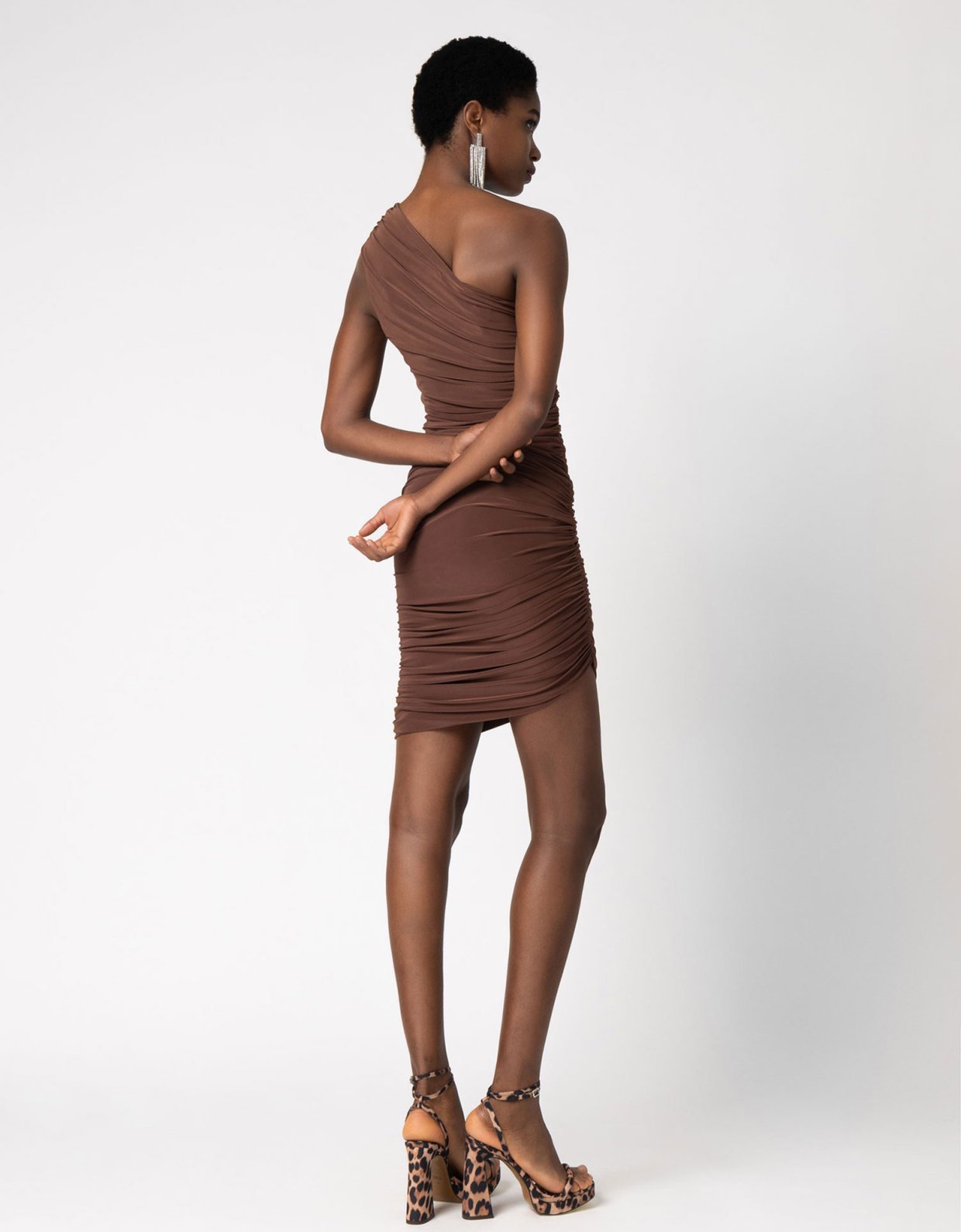 Foreveryoung Adriana dress brown