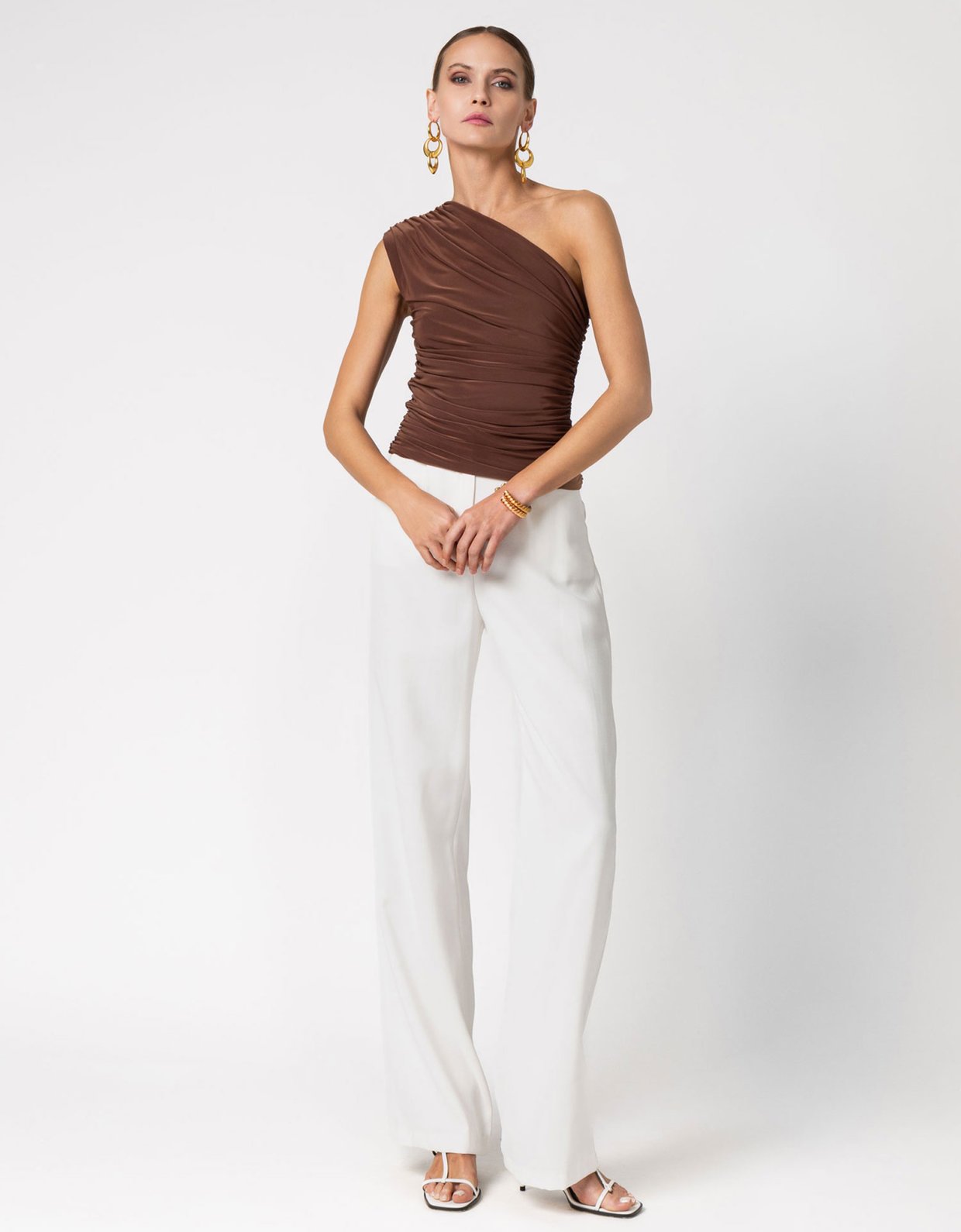 Foreveryoung Adriana top brown