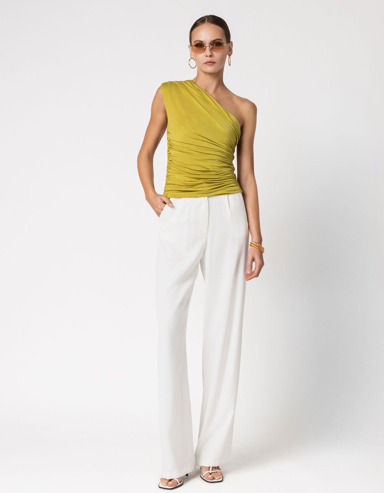 Foreveryoung Adriana top lime