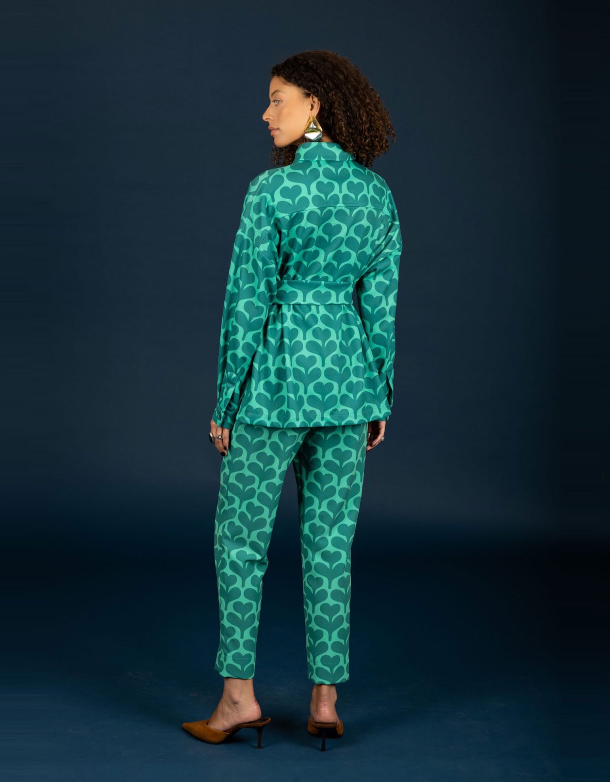 Chaton Agatha pants green