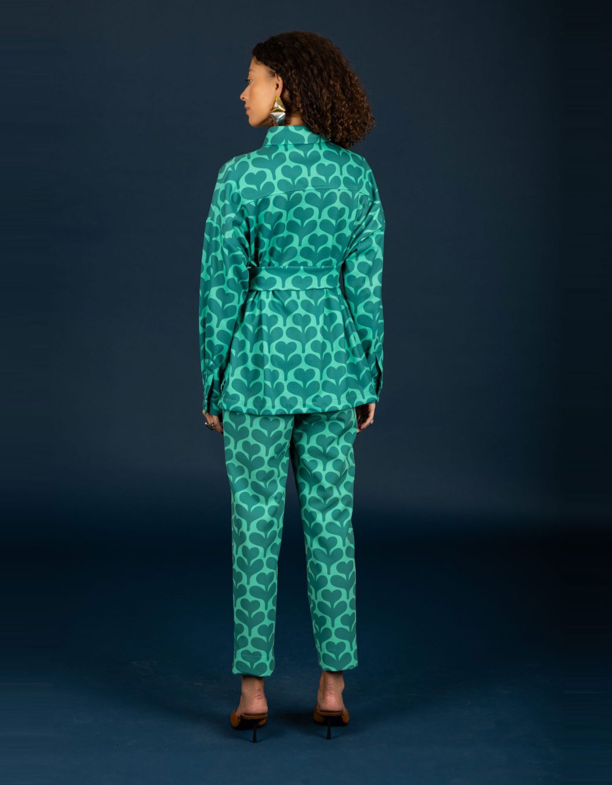 Chaton Agatha pants green