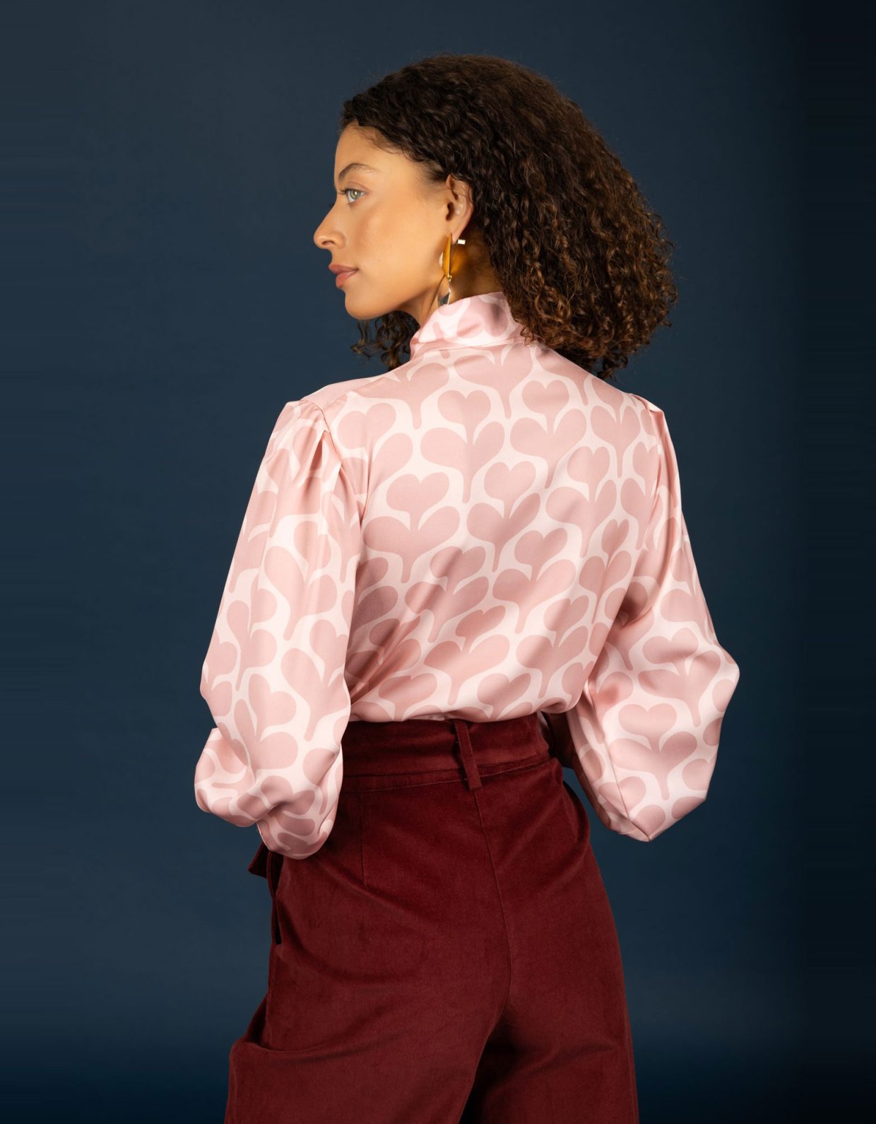 Chaton Agatha shirt pink