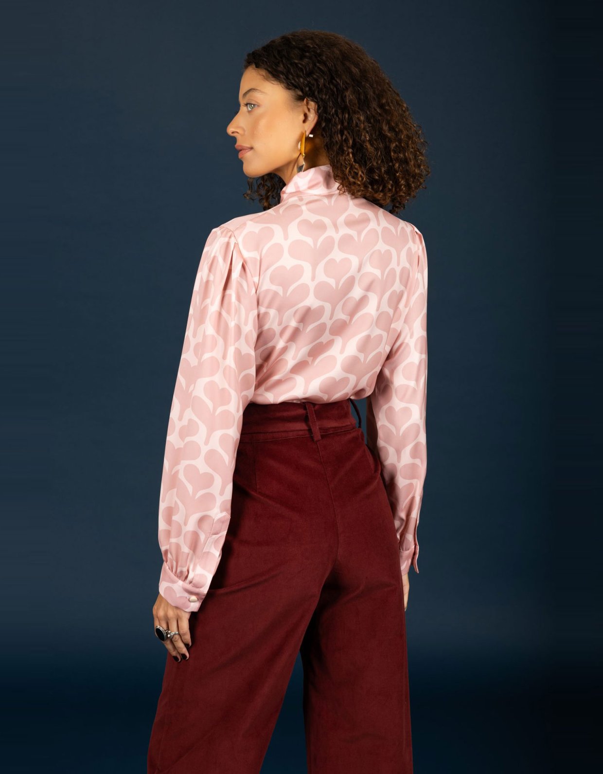 Chaton Agatha shirt pink