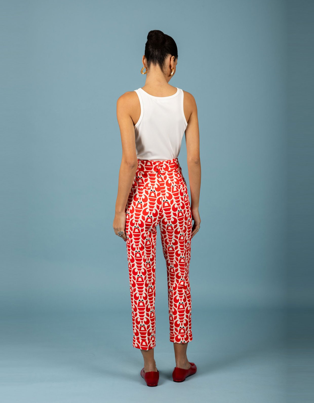 Chaton Agustin pants red