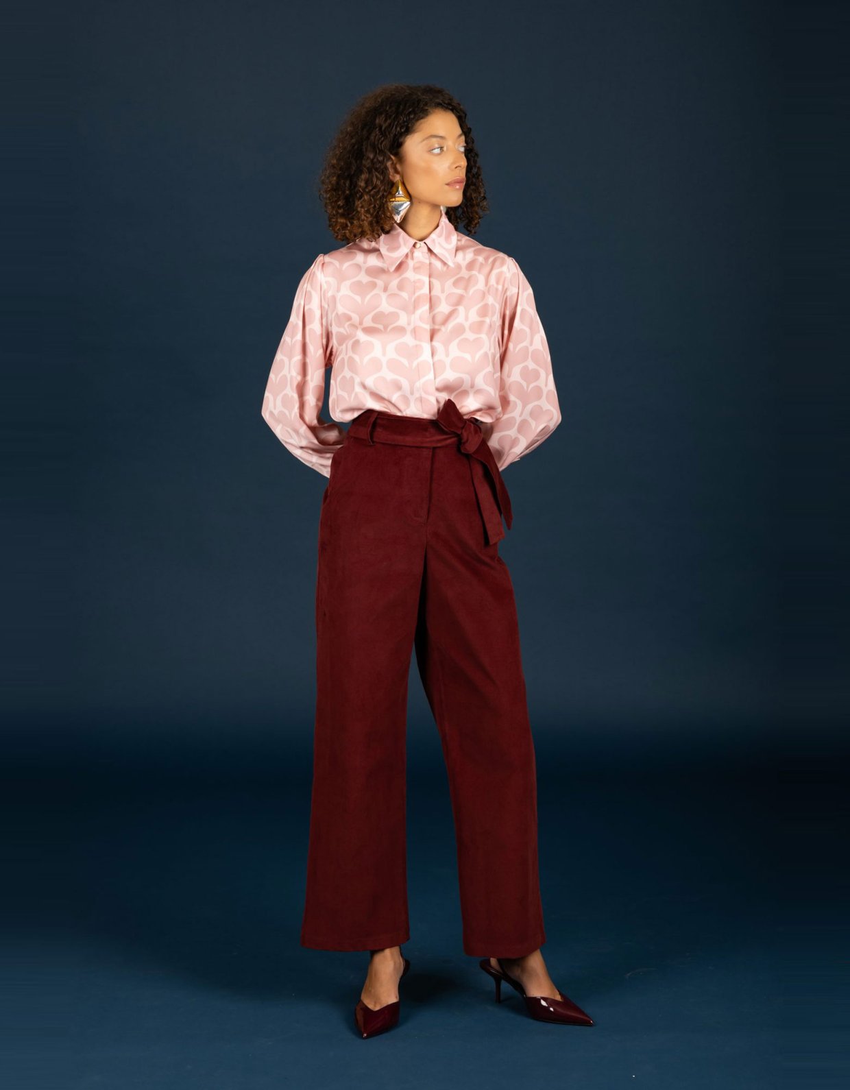 Chaton Akelia pants bordeaux