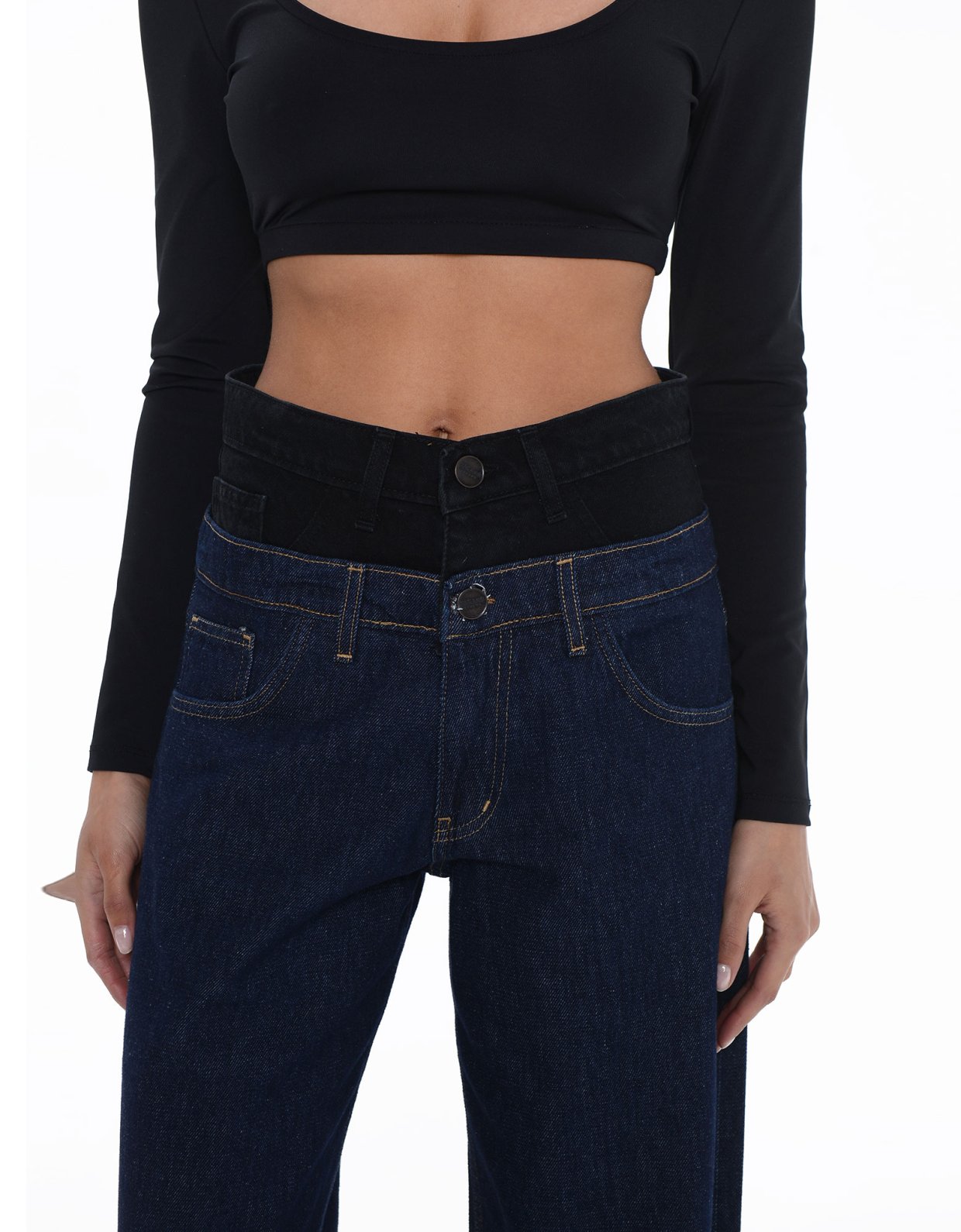 Sac Jeans Alaya denim pants blue/black