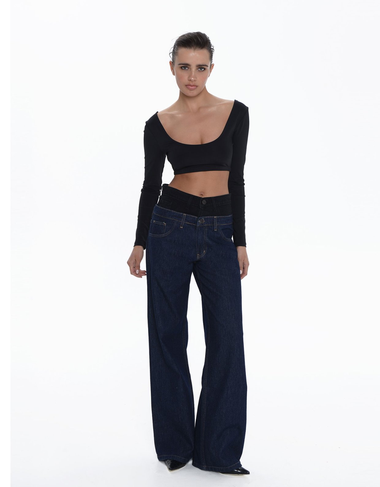 Sac Jeans Alaya denim pants blue/black