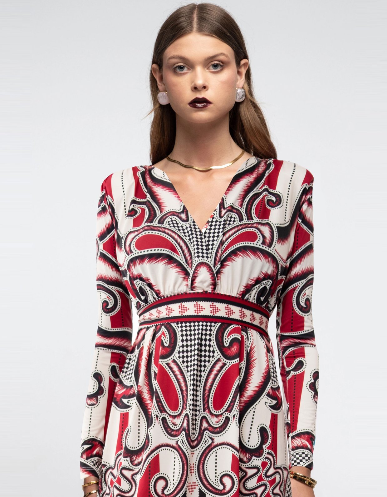 Peace and Chaos Alchemy maxi dress
