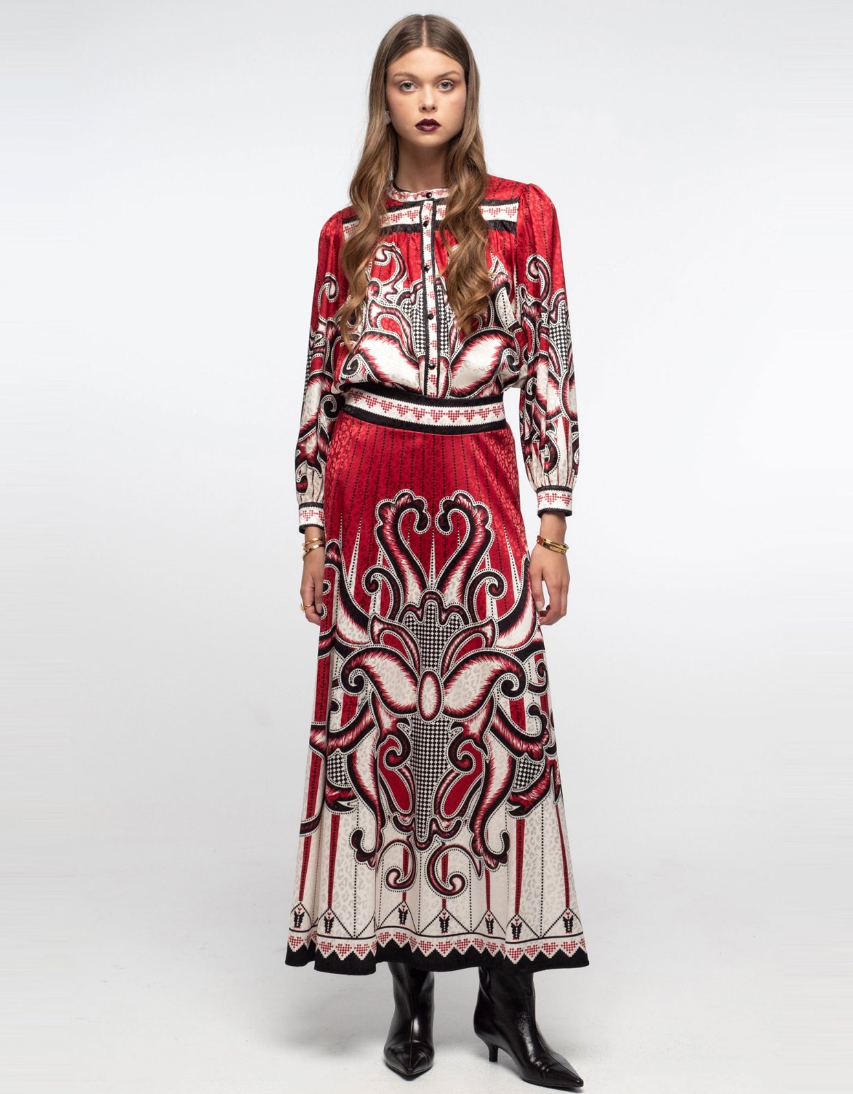 Peace and Chaos Alchemy long skirt