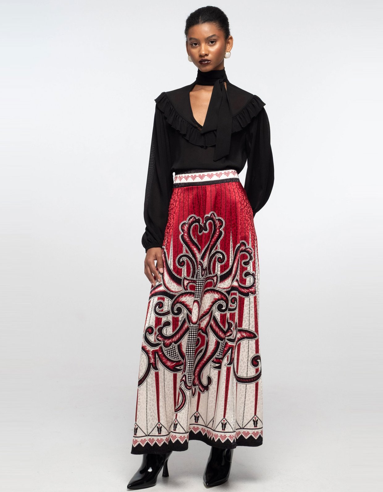Peace and Chaos Alchemy long skirt