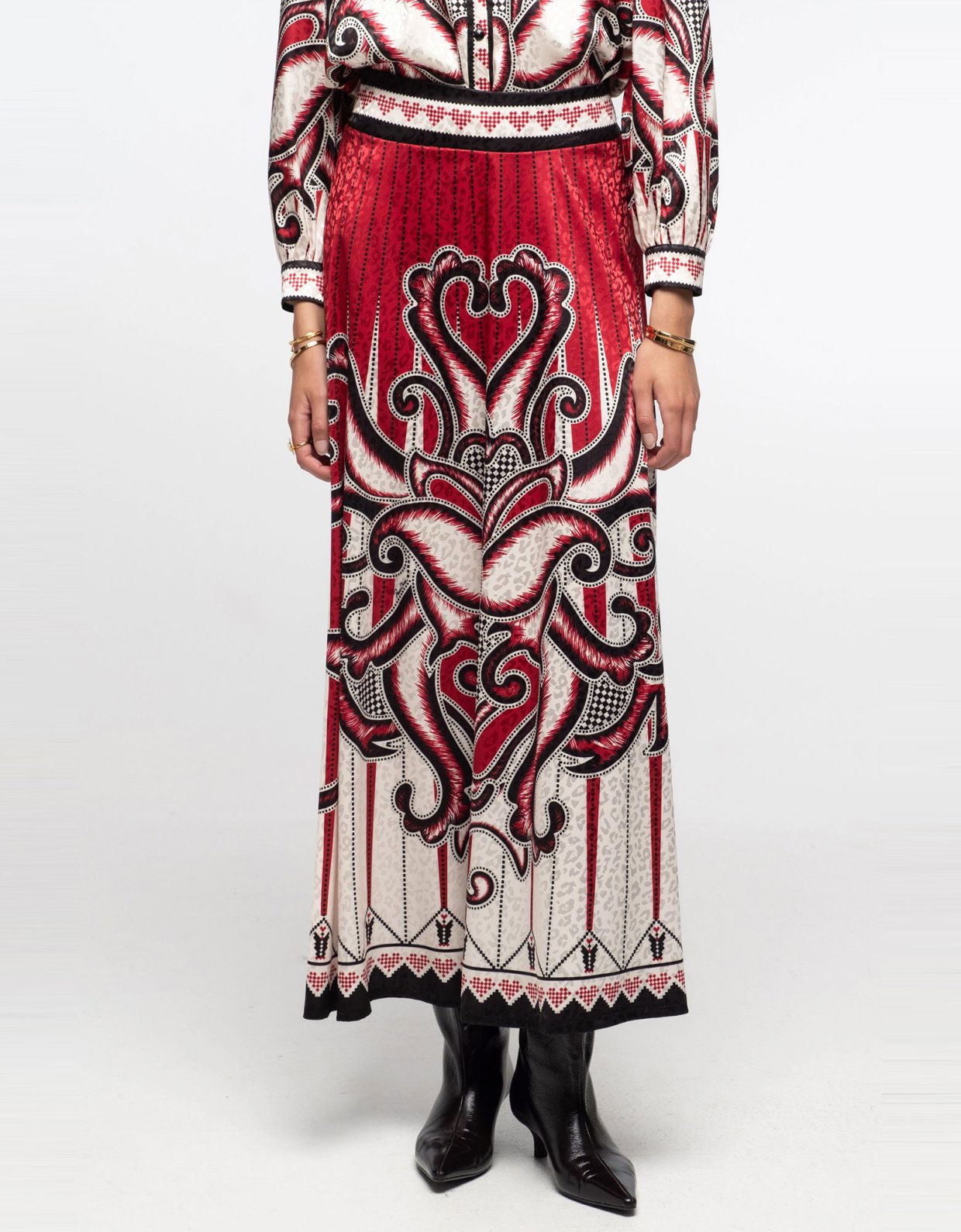 Peace and Chaos Alchemy long skirt