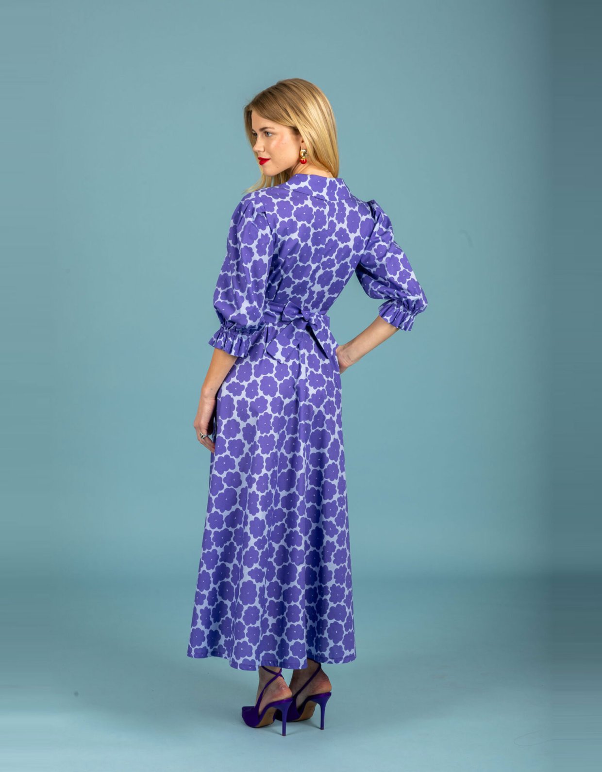 Chaton Alejandro poplin dress