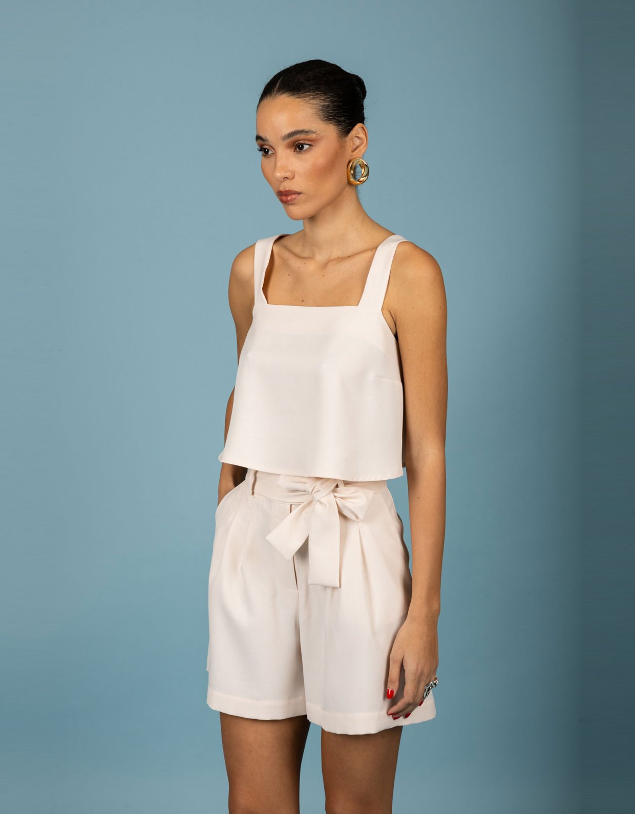 Chaton Alessandro shorts ecru