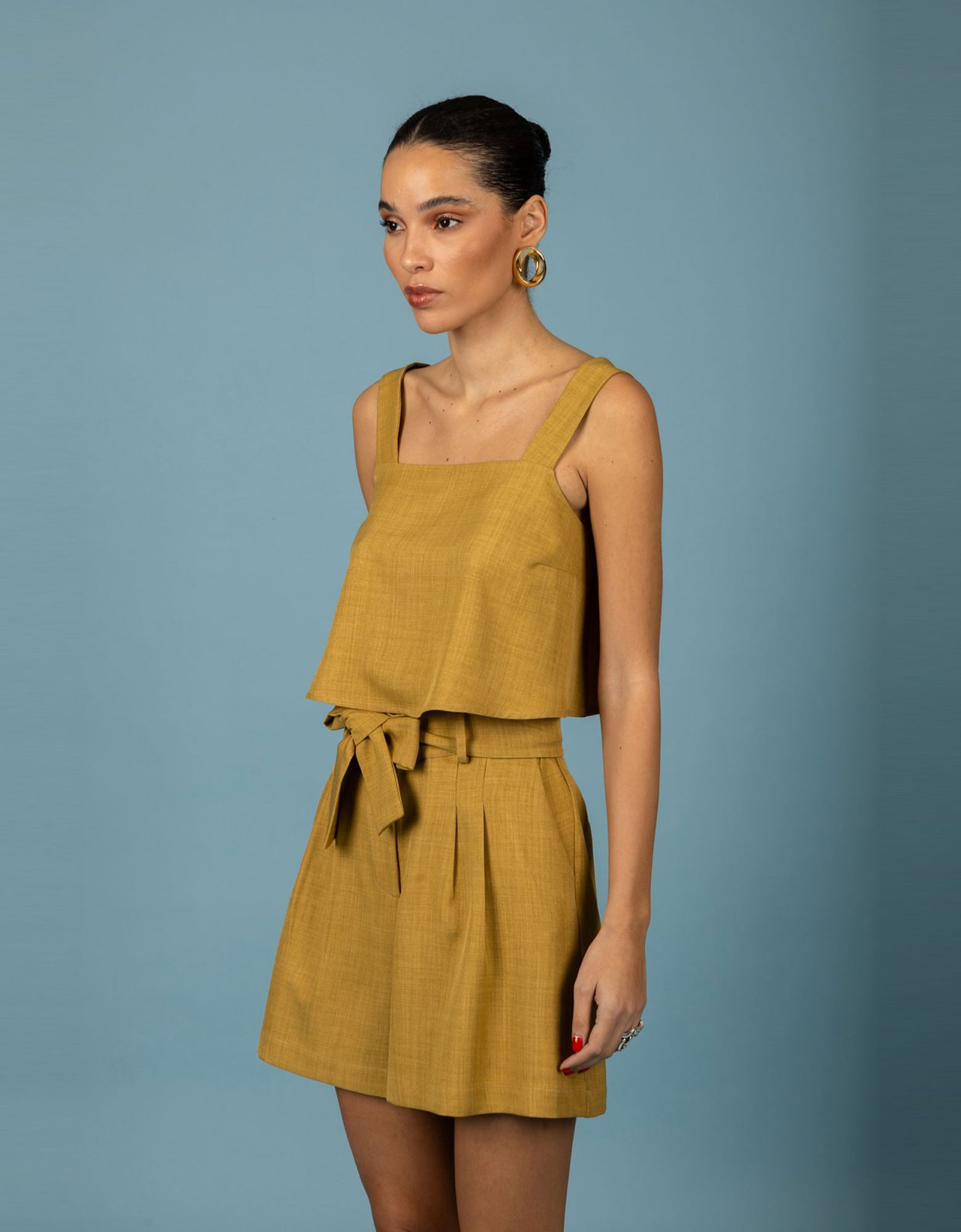 Chaton Alessandro shorts olive beige