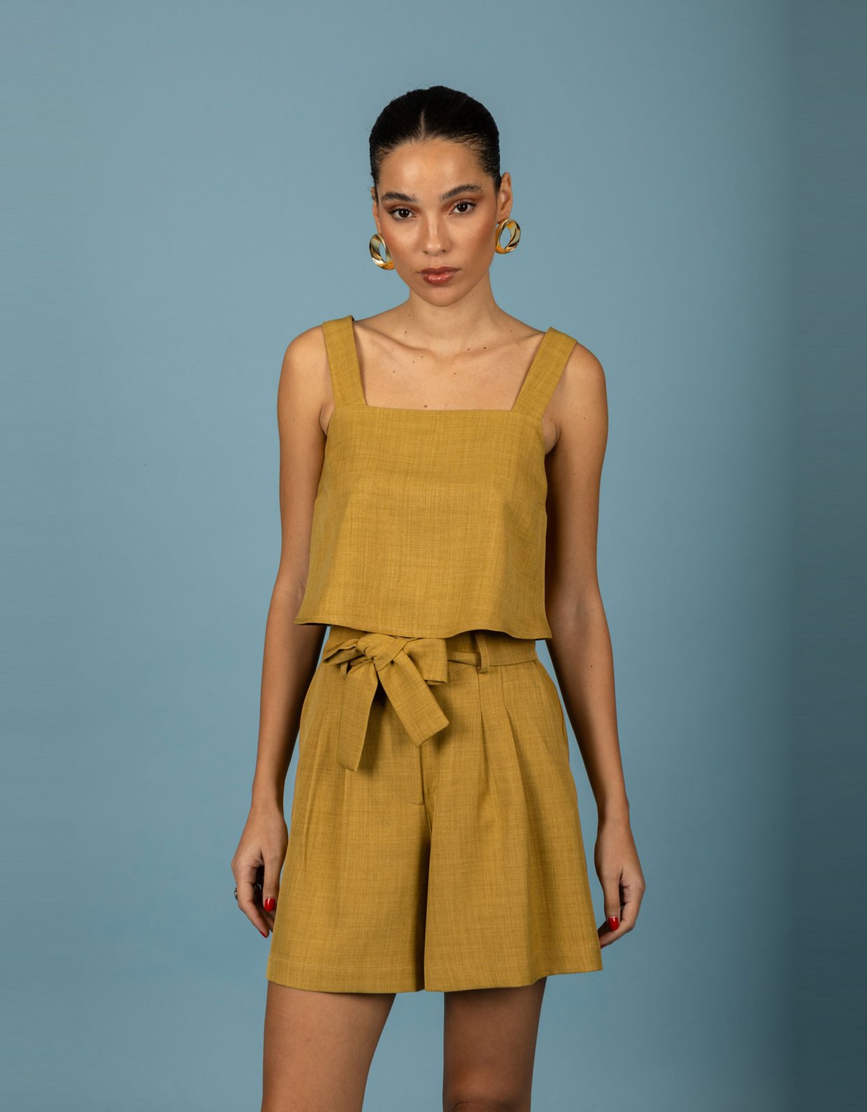 Chaton Alessandro shorts olive beige