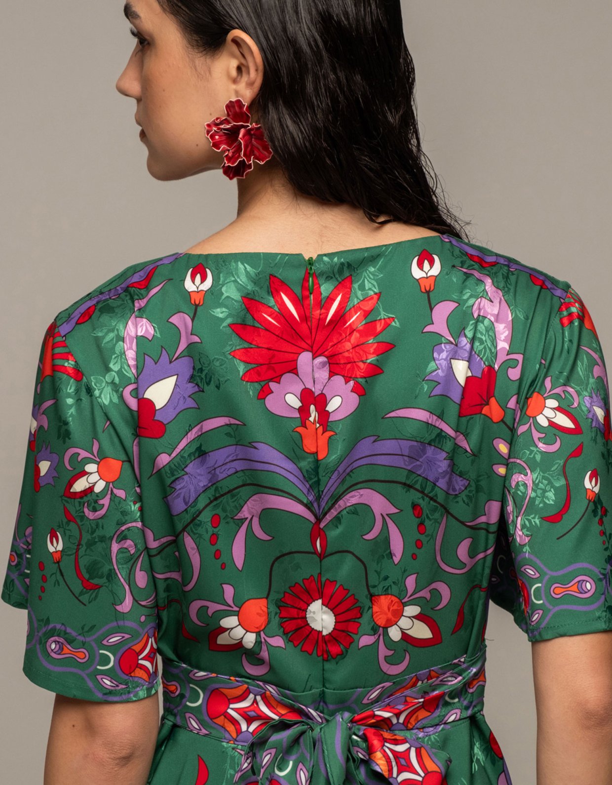 Peace and Chaos Aloe short dress