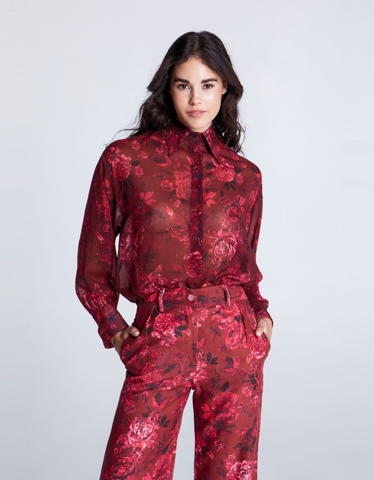 Eveleya Amarose oversized shirt