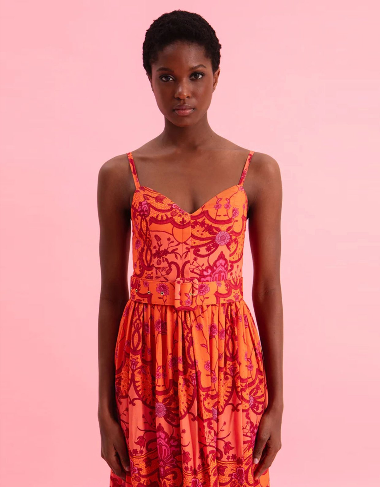Eveleya Amber waves maxi dress