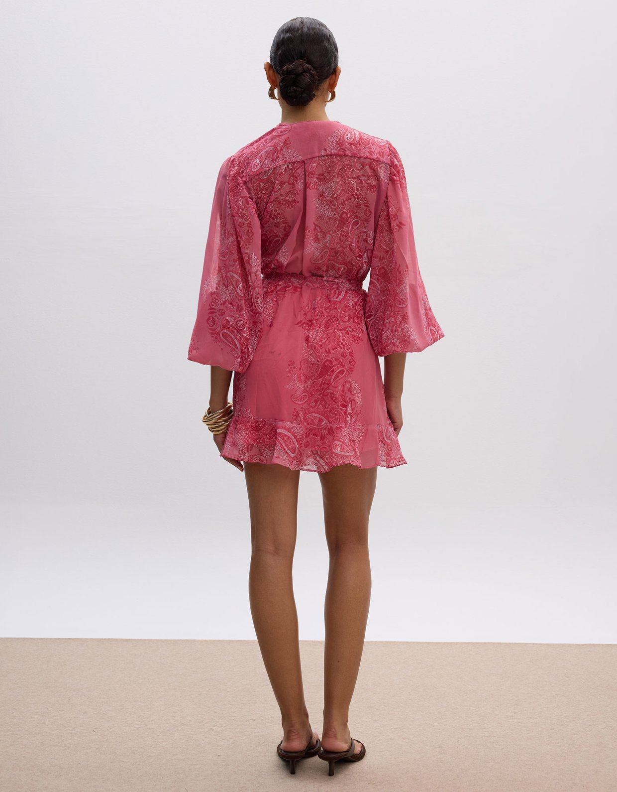 Ciel Concept Anastazia mini wrap dress