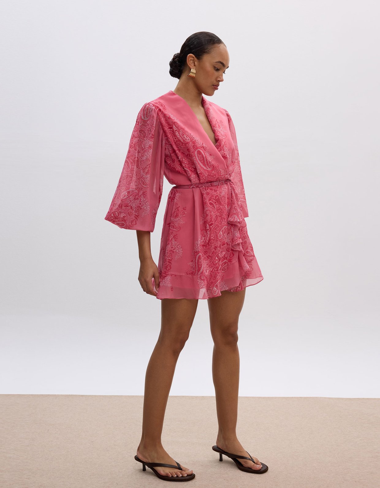 Ciel Concept Anastazia mini wrap dress