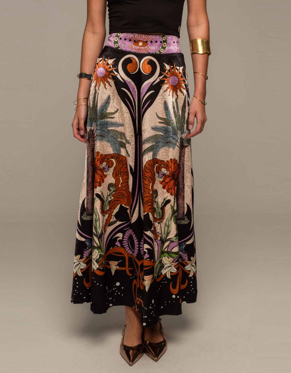 Peace and Chaos Ancestress long skirt