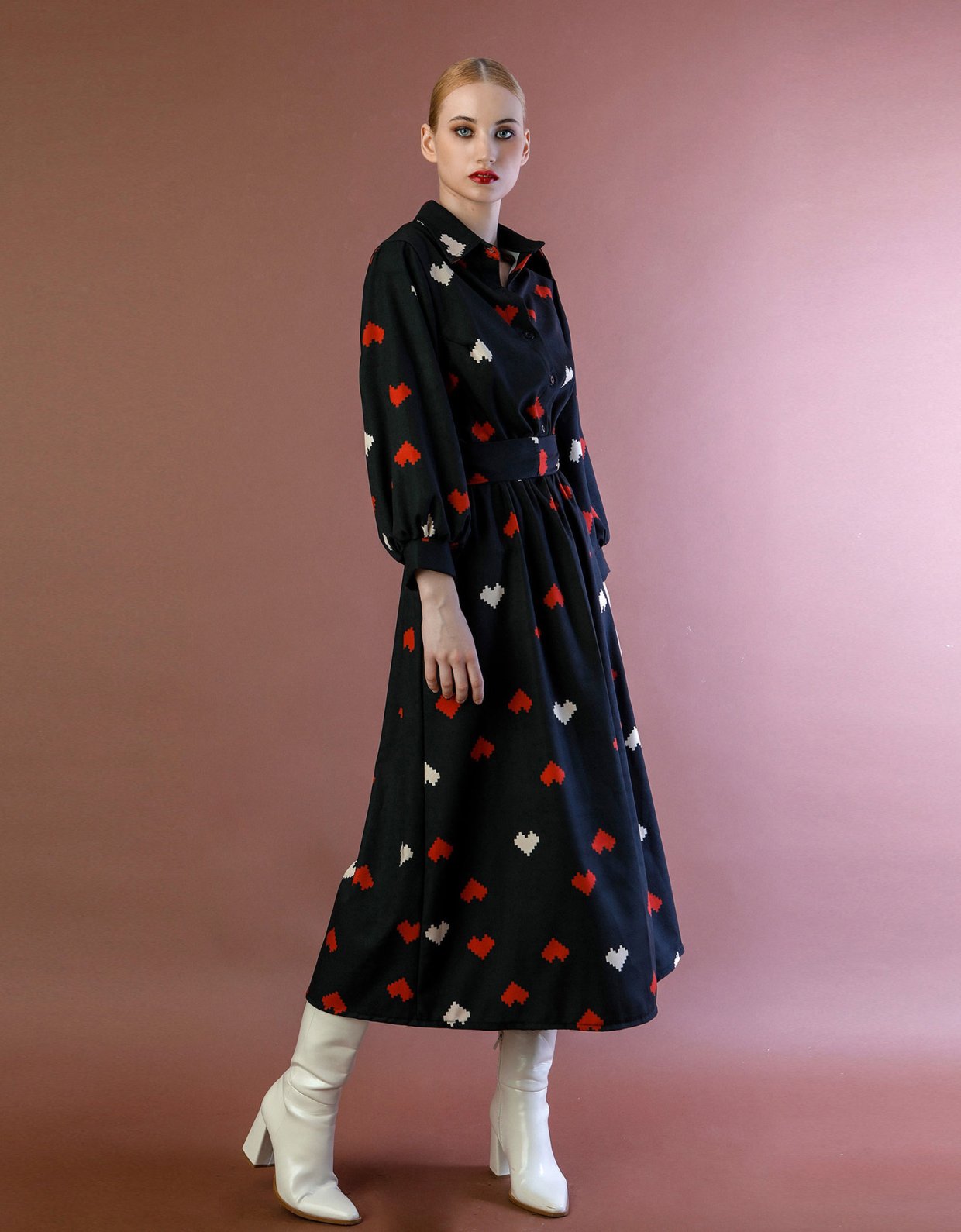 Bee Me Arianna dress hearts