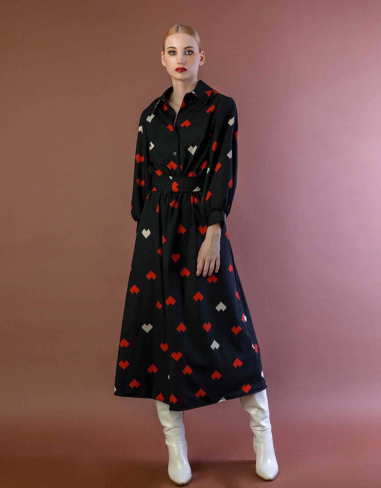 Bee Me Arianna dress hearts