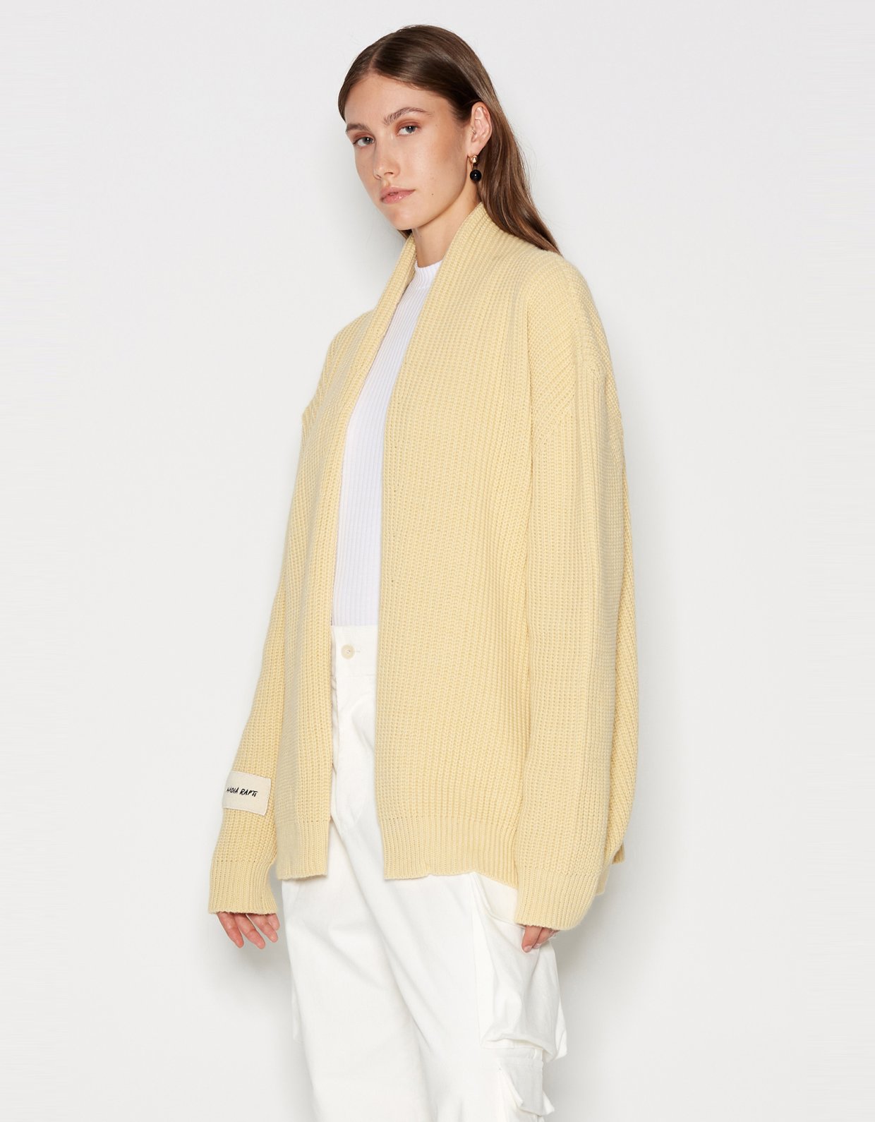 Nadia Rapti Audition cardigan yellow