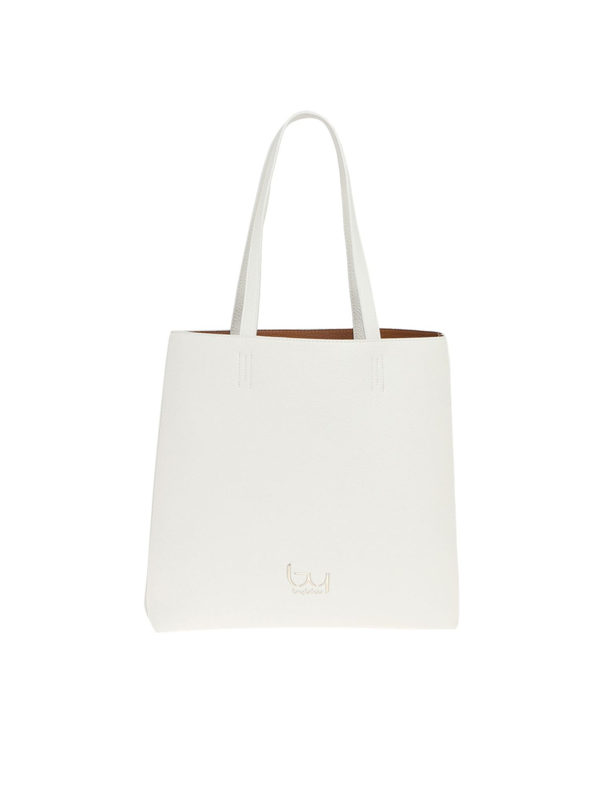 By Byblos Auriga shopper bag white