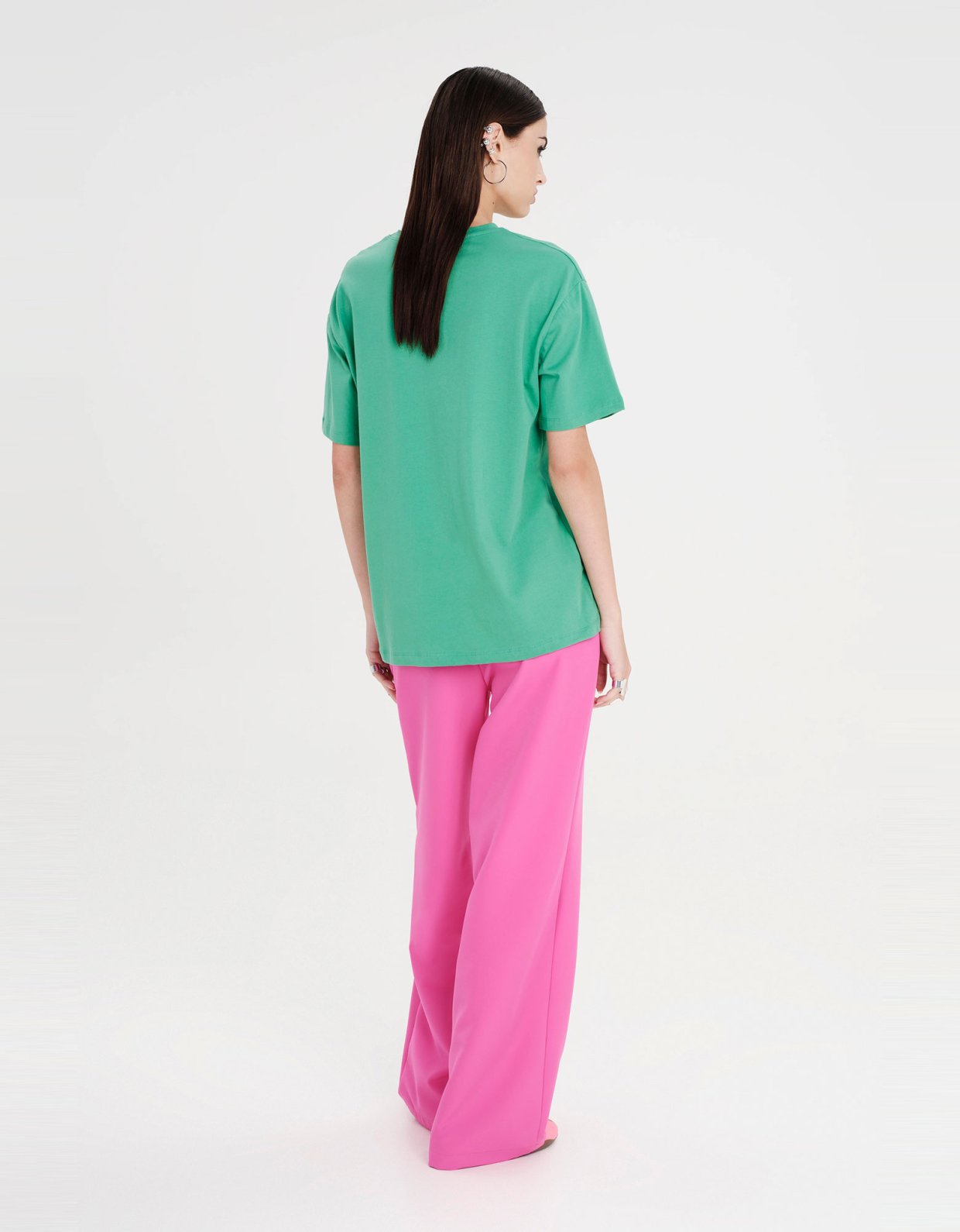 Peace and Chaos Ava t-shirt green