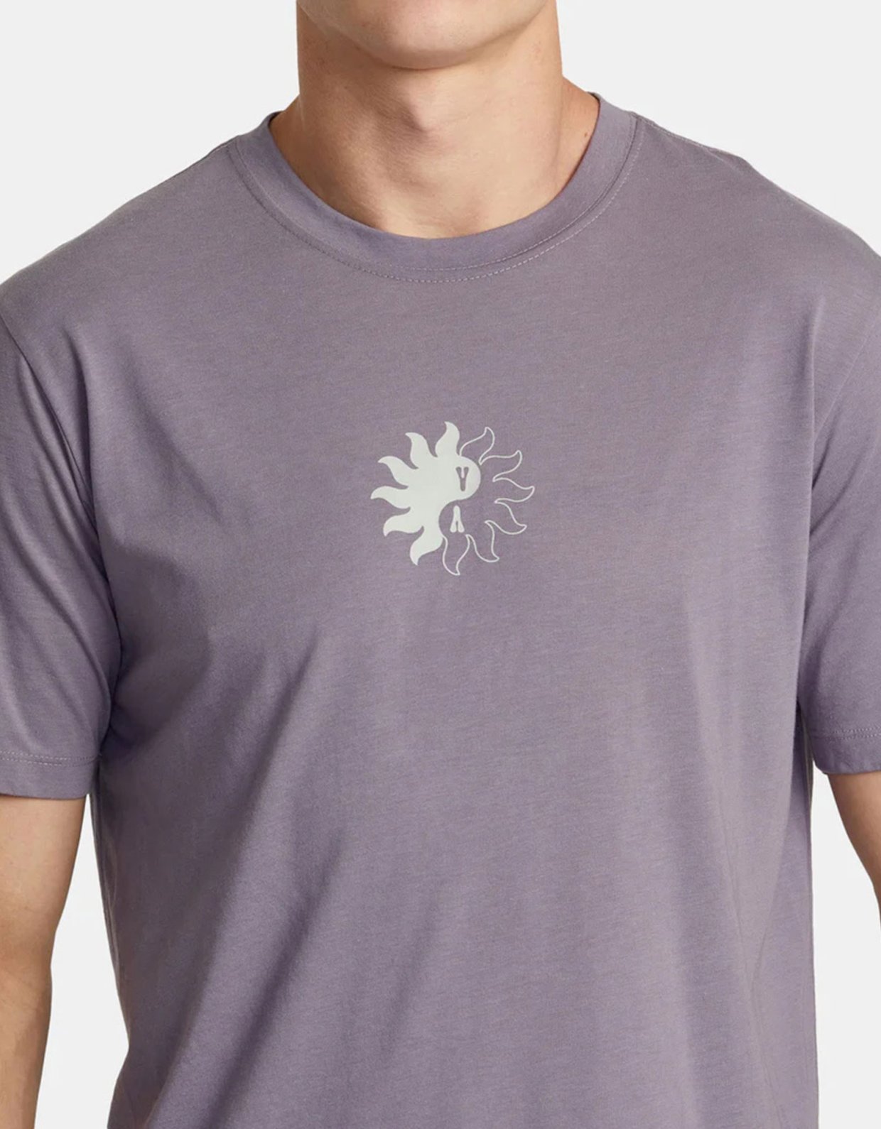 Rvca Va blooming tee purple