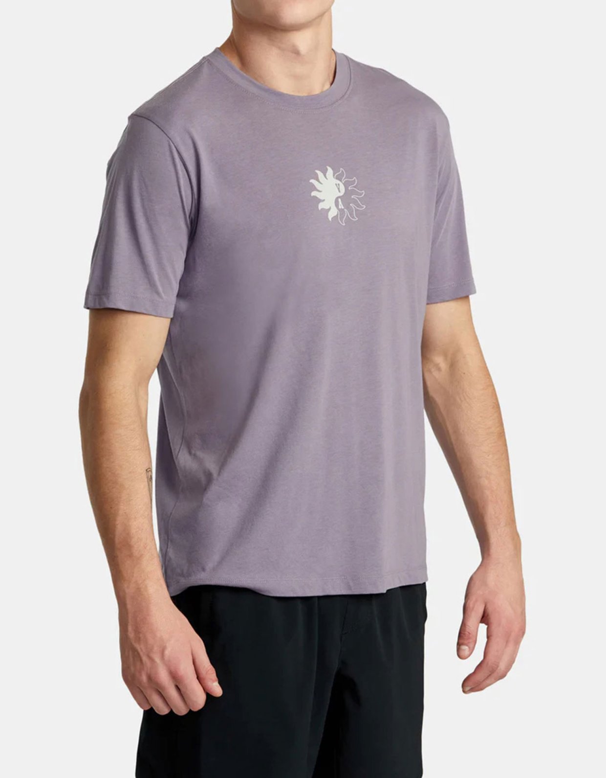 Rvca Va blooming tee purple