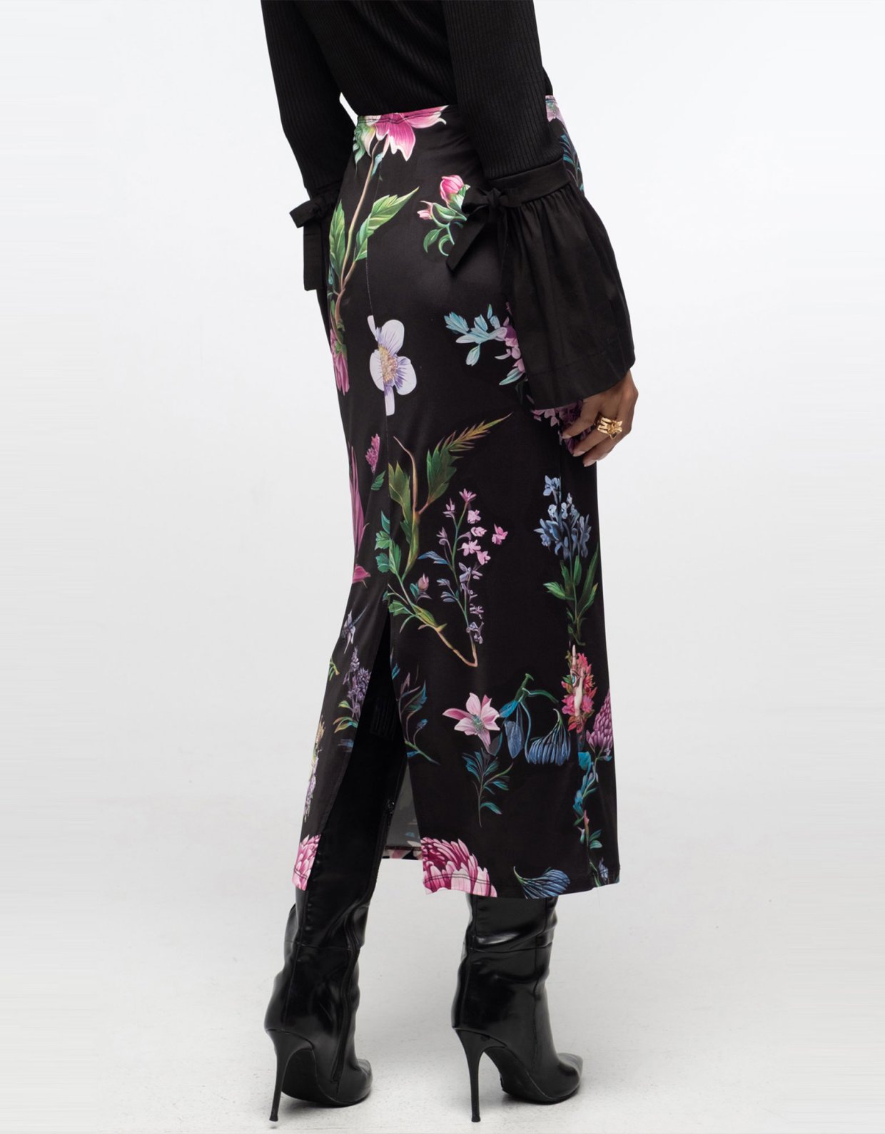 Peace and Chaos Azalea midi skirt