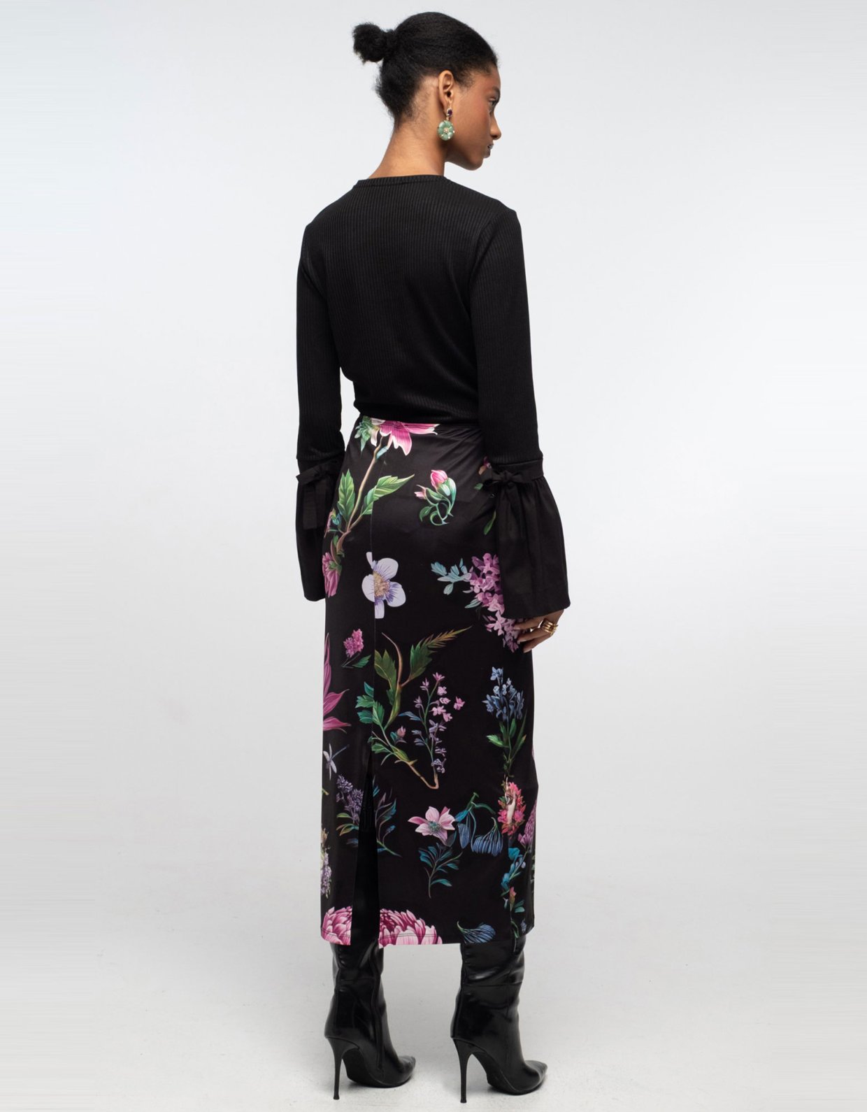 Peace and Chaos Azalea midi skirt