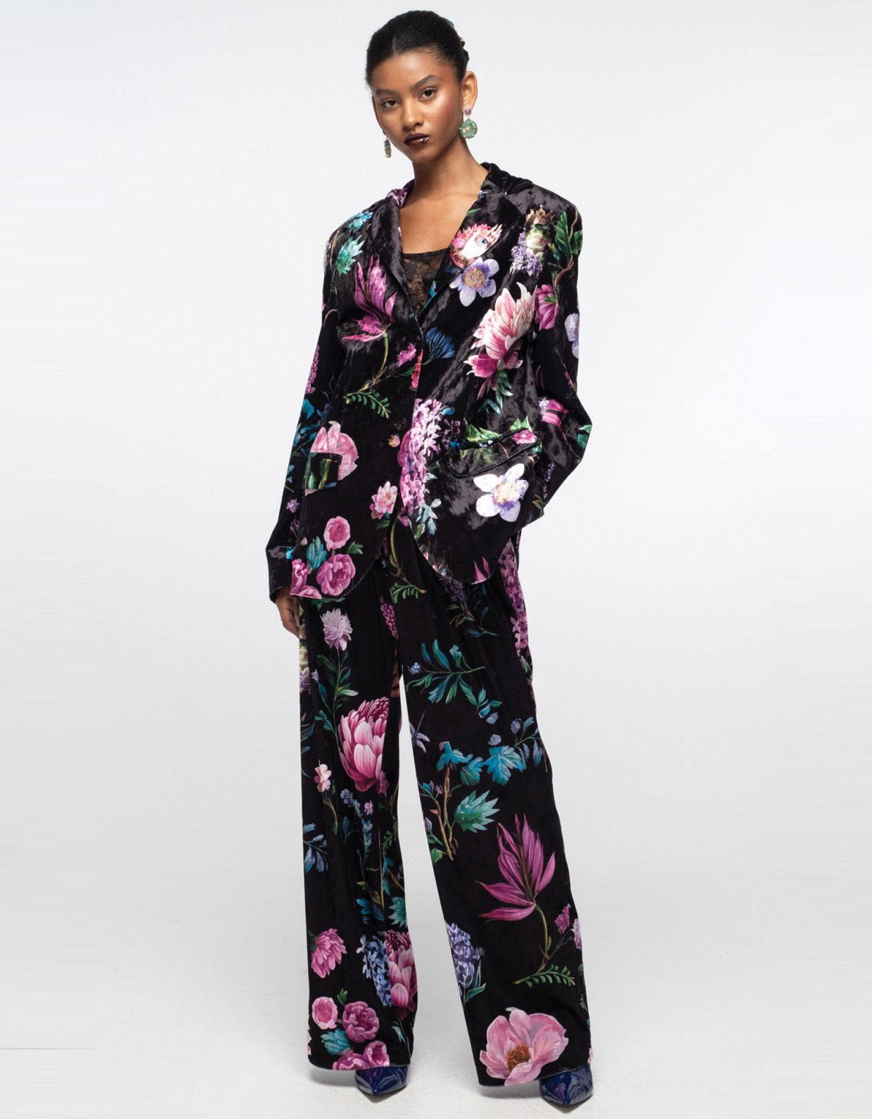 Peace and Chaos Azalea velvet pants