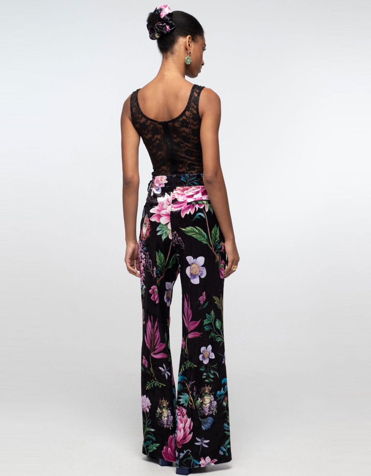Peace and Chaos Azalea velvet pants