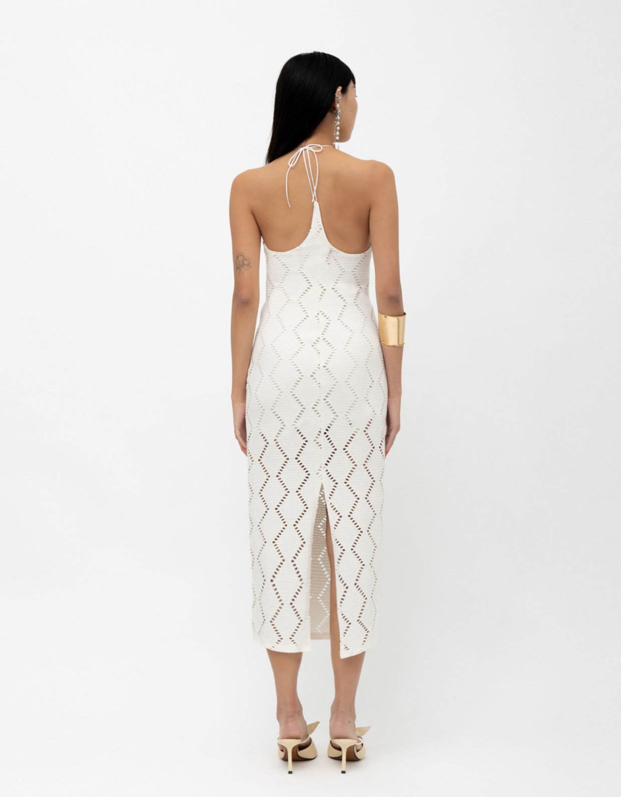 Mallory the label Azure dress white