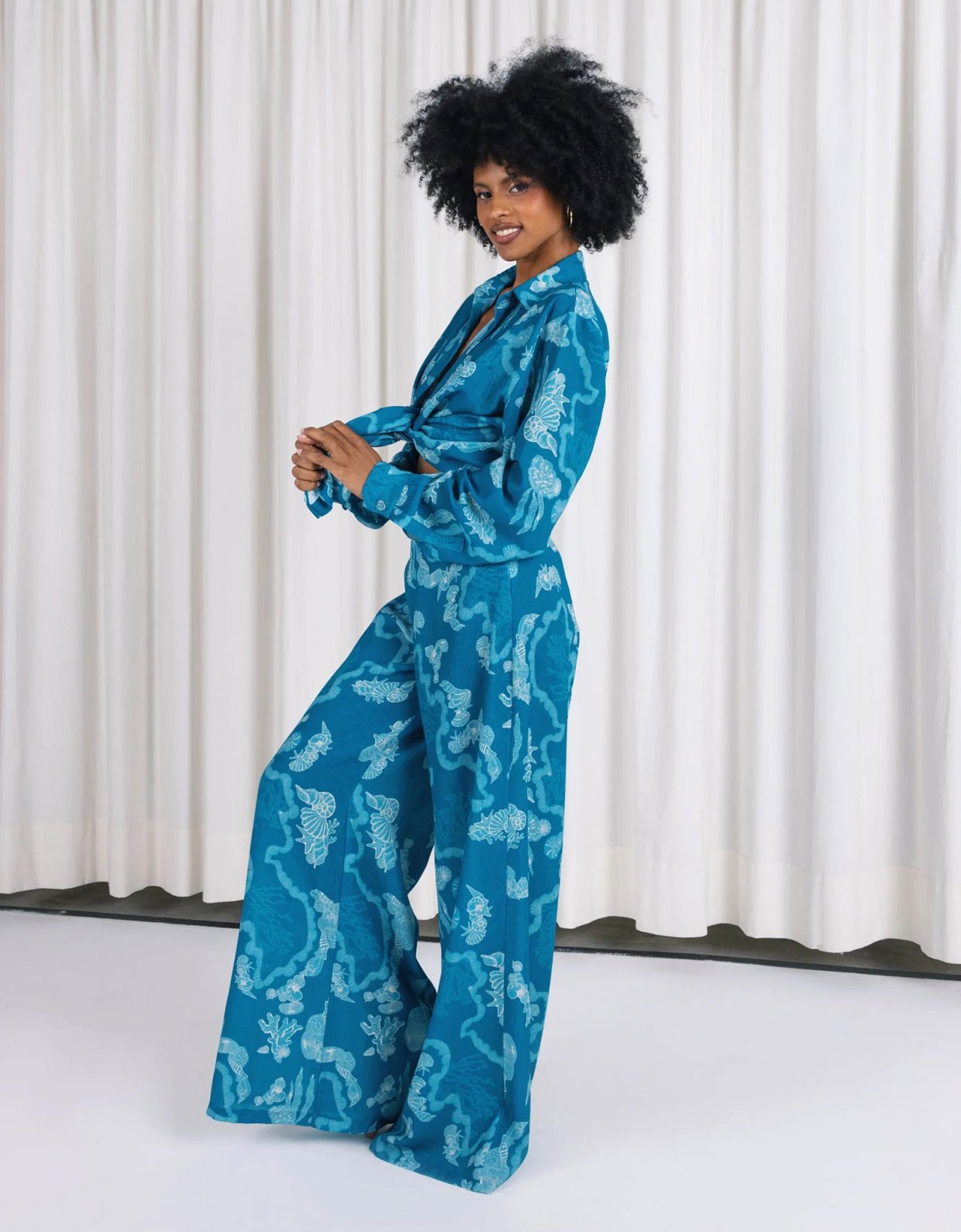 Abstracto Marina pants