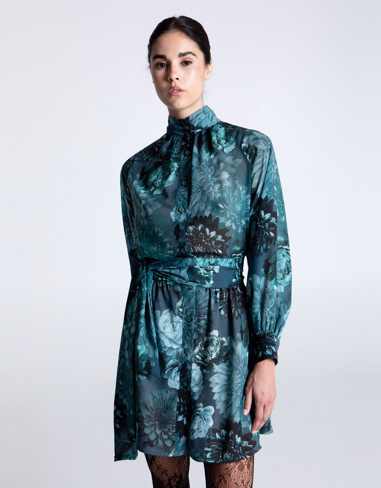 Eveleya Beatris mini dress with belt