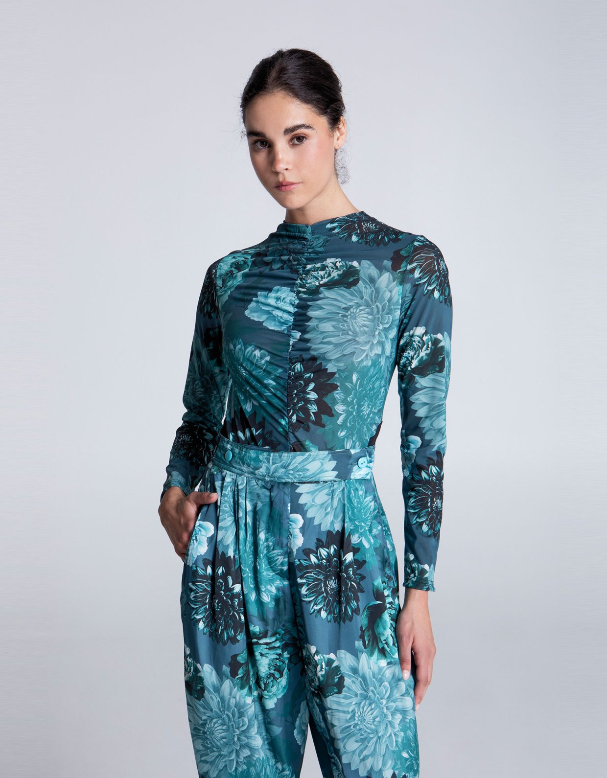 Eveleya Beatris satin pants