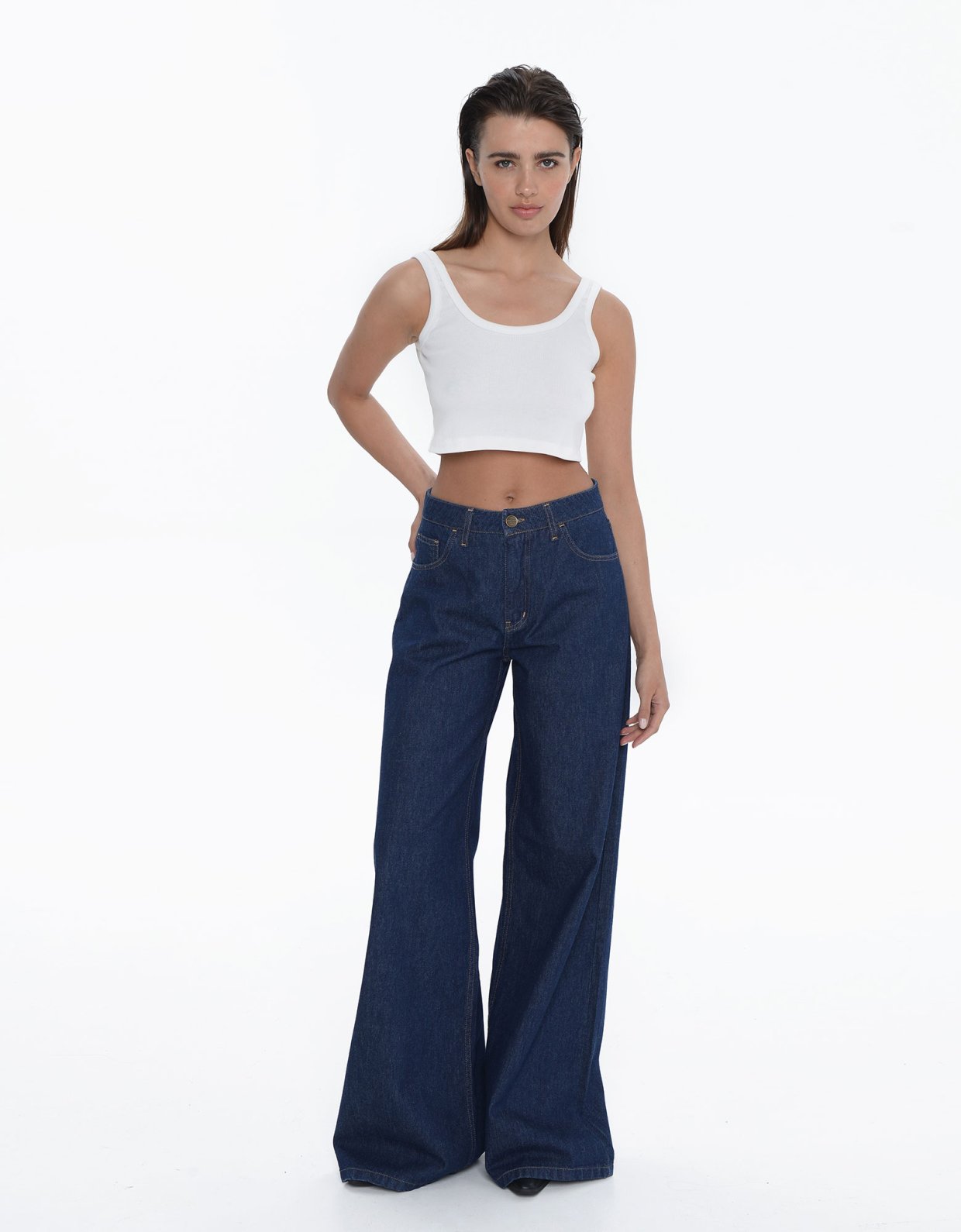 Sac Jeans Belen denim pants blue rain